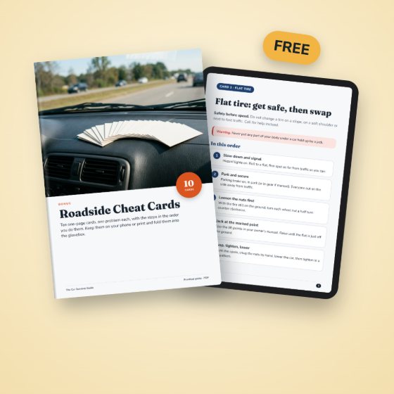 Bonus 3: Roadside Cheat Cards